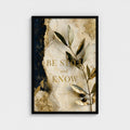 BE STILL and KNOW – Psalm 46:10 | Christian Wall Art